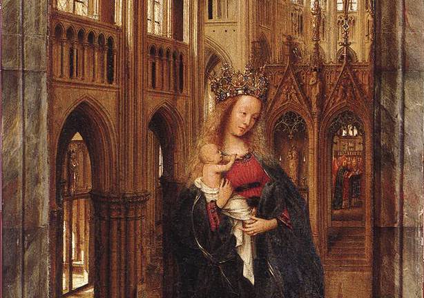 Jan van Eyck's The Madonna in a Church by Mary Elizabeth Podles ...